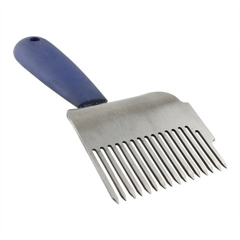 Stainless Steel Uncapping Fork For Beekeeping, Honey Fork Shovel Tool With Plastic Handle, 210mm, durable and lightweight