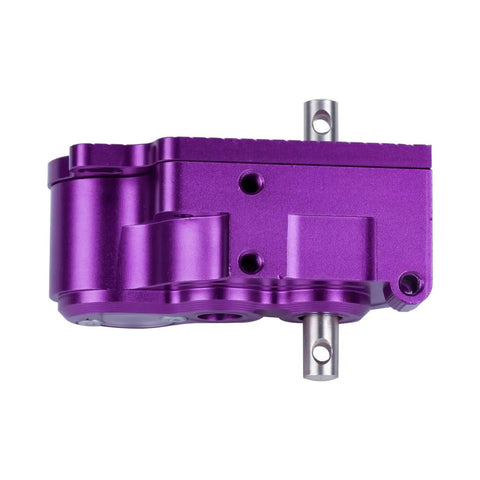 Low Center Of Gravity 1X10 RC Transmission Gearbox With Metal Gears, Sealed Dustproof Case For 1X10 Scale RC Cars, R2 Crawler Style