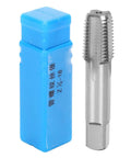 1/4-18 High Hardness HSS Tap For Stainless Steel, Cast Iron, Alloy Steel And Carbon Steel - Pro Grade, Heavy Duty Manual Threading Tool For Precise Metalworking And Hardware Repair, with blue case