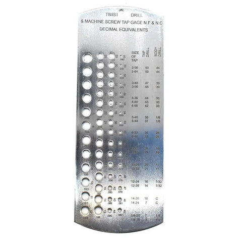 Three Piece Drill Gauge Set With A To Z Sizes And 1 To 60 And 1/16 To 1/2 By 64ths Satin Chrome Steel Clear Markings And Precision Stamped Gauge Holes For Quick And Accurate Drill And Rod Size Checks