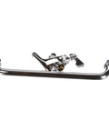 Add-On Deck Mount Kitchen Pre-Rinse Faucet With 12-Inch Spout In Polished Stainless Steel, 3/8-Inch NPT Inlet And Outlet, Low Lead, Built Tough