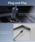 Ready To Roll Smooth Plug And Play 3 Meter Vehicle Power Cable Built For Mini Satellite Internet Units detailed connection steps.