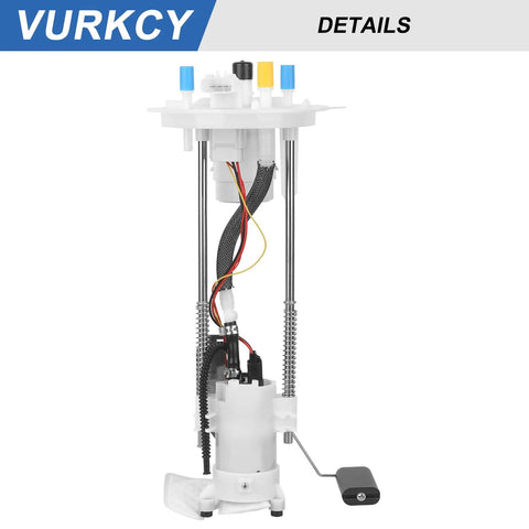 Electric Fuel Pump Module With Sending Unit For Ford F150 2004 2005 2006 2007 2008 V6 4.2L V8 4.6L 5.4L OE Replacement E2434M Fits 125.8 To 132.5 Inch Wheelbase Replaces E2434M No Fuss Install