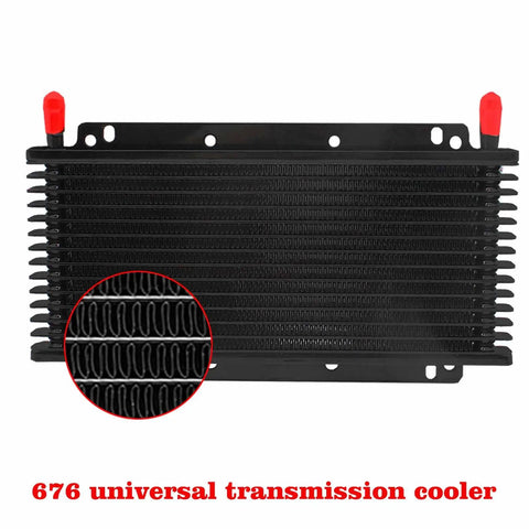 Premium Transmission Cooler Kit For Subcompact To Compact Cars, Keeps Transmission Temps In Check, Boosts Power And Reliability
