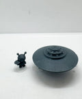 Alien UFO Airship Figurine 3D Print Kit For Miniature Dioramas And Collectibles with alien character
