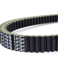 High Mileage V-Drive Belt For Yamaha Majesty 400 Grand Yp400 2005 To 2011 showing black oil heat resistant material.