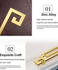 Antique Chinese Style Cabinet Pulls 4 Pack Zinc Alloy Drawer Handles With Screws Ideal Closet And Furniture Hardware 96mm