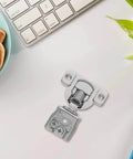 3D Adjustable Silent Cabinet Hinges For Frameless Kitchen Cabinets One Inch Short Arm Self Closing With Soft Close Damping Mechanism Hinge Set By Hohopeti on a desk