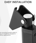 Mounting bracket for Heavy-Duty 12V Linear Actuator With 300mm Stroke And Mounting Bracket, 900N Lift at 0.39in/s