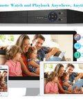 16 Channel Hybrid DVR NVR System 1080P Lite 5 In 1 Supports Up To 5MP IP Cameras And 1080P AHD TVI CVI CVBS Analog Cameras presentation