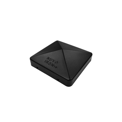 Eazy Pyramid Cap For 6x6 Posts Black Built To Last Heavy Duty Steel Post Cap Fits Over 5-1/2 x 5-1/2 Nominal Square Posts