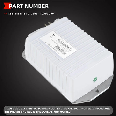 250 Amp 48V Golf Cart Controller For Club Car Precedent Tempo Onward 2014 2019 Replaces 1515-5206 103982301
