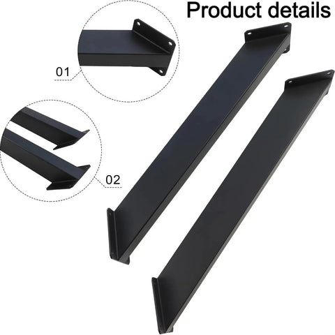 Beefy Heavy Duty 45 Degree Angle Bracket Set For Pergola Posts And Beams Wood Post Support Bracket Kit For Pergolas Gazebos Patios Tree Houses Includes Two Pieces