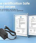 5V 3A Power Supply Wall Adapter with 15W DC Output and CE certification for LED Strip Lights and CCTV Security Cameras