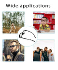 Silicone Eyeglasses Temple Tip Retainers 9 Pairs No Slip Elastic Comfort For Spectacles Reading Glasses And Sunglasses collage