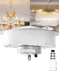 Heavy Duty Electric Chandelier Hoist With Remote And Wall Switch 6 Meter Lift for cleaning pendant lamps in high ceilings.