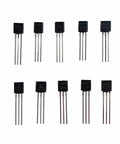 Power Transistor Assortment Kit With 800 Pieces Across 32 Values For DIY Projects PNP And NPN Types TO92 Pack on display