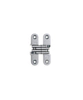 Invisible Hinge SOSS For One To One And One Eighth Inch Thick Material Full Mortise Concealed When Closed Zinc Bodies Steel And Nylon Link