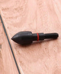 12 Pack Archery Field Points 100 And 125 Grain Screw In Arrow Tips For Recurve Bow, Compound Bow And Crossbow with Rubber O Ring