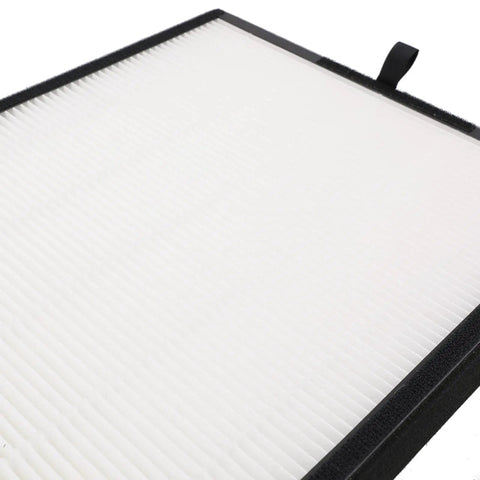 Close-up of 45i Replacement Filter For BreatheSmart Flex Bh400 Air Purifier With H13 True HEPA And Activated Carbon, white filter surface