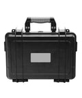 HuiWosen Hollow Hydraulic Torque Wrench Pump Electric Hytorc Tool For High Performance in a black protective carrying case.