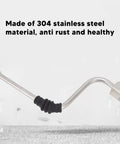 Stainless Steel Coffee Steam Wand With Insulating Silicone Sleeve Built Tough High Temp Resistant Steam Hose For 680 685 Coffee Machines Easy Install Durable Barista Grade Frothing Accessory
