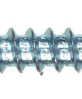 Heavy Duty Wicked Strong Zinc Pack Of One Hundred Size 6 By One Point Two Five Inch Flat Head Phillips Wood Screw with tapered threads.