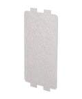 Side view of one mica sheet from Five Piece Microwave Oven Mica Plate Set With Waveguide Covers Mica Sheets Heat Insulation Board