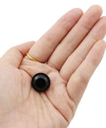 A single black conical gland from the 20Pcs Black Conical Cable Glands Set For Metal Electrical Enclosures And Cable Sleeves.