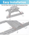 5th Wheel Pins And Clips 1/2 Inch Diameter Fits 5th Wheel Hitch And Rail Gooseneck Hitches Galvanized Installation