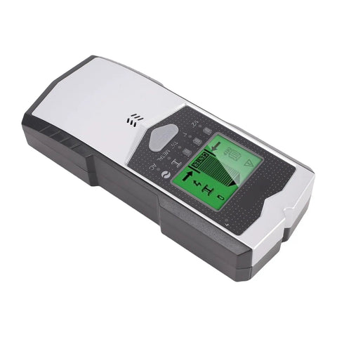 5 in 1 Wall Scanner High Precision Wood Metal Stud AC Wire Finder for Home Improvement with clear LCD display.