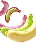 Reusable Banana Keeper Guard With Secure Snap Lid Keeps Bananas Fresh And Prevents Bruising For Tailgate Days Camping Trips And Backyard Hangouts Portable Fruit Travel Case featuring multiple colorful cases.