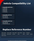 Vehicle compatibility list for Hardcore Garage Edition Engine Coolant Temperature Sensor With Pigtail Harness.