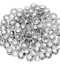 Grommets One Half Inch Heavy Duty Metal Eyelets Kit For Fabric Curtains Tents And Boat Covers Repair Hammer On Grommet Set Built For Quick Fix