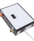 Instant Electric Tankless Water Heater 4000W 110V With Smart Remote For Continuous Hot Water Delivery showing connection ports and touch panel.