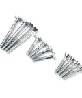 Heavy Duty Double Feather Board For Router Table Saws Delivering Badass Rock Solid Clamping Performance With Sweet Miter Slot Adjustment For Nail Tight Workpiece Grip During Smooth Routing Or Dado Cuts, showing chrome screws on a white background.