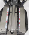 24 LED Aluminum RC Car Chassis Light Strip for 1/8 1/10 1/16 Scale Trucks on RC chassis, plug and play