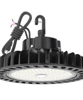 UFO Led High Bay Light 150W 21,750 Lumen 5000K Dimmable One To Ten Volt UL Listed With US Hook And 5 Foot Cable