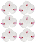 Pro Grade High Pressure Misting Nozzles Kit With Protective Shields For Backpack Sprayers, 30-Piece Set, arranged in hexagonal pattern