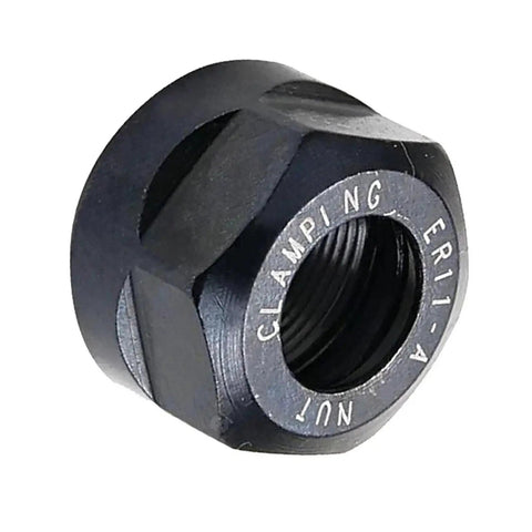 Heavy Duty Er11 Collet Chuck Nut Kit nut with precision machining for strong clamping on milling machines and lathes.