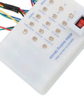 No Sweat Brushless Motor Controller Tester And Rugged Electric Vehicle Diagnostic Kit For Electric Bikes with LED indicators and wires.