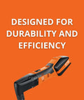 Cordless Nibbler For Roofs And Facades With QuickIn System 18V MultiVolt Interface tool showcasing ergonomic design