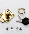 Desks And Mailboxes Cabinet Lock With Two Keys Cam Lock 22mm Dope Durable Furniture Hardware Steel Construction