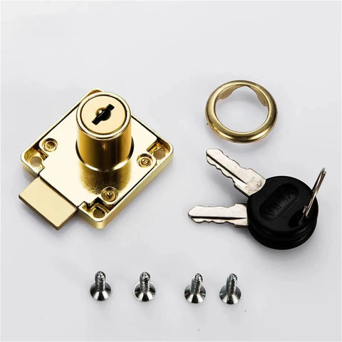 Desks And Mailboxes Cabinet Lock With Two Keys Cam Lock 22mm Dope Durable Furniture Hardware Steel Construction