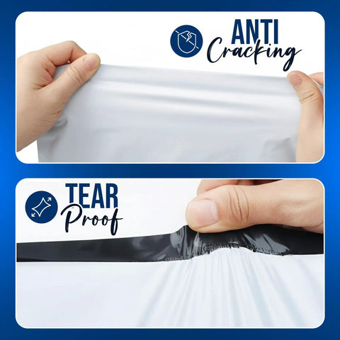 Bulk 200 Pack 10x13 Poly Mailers Self Seal Waterproof Bags For Shipping Clothes Books And Accessories Easy Tear Free Closure