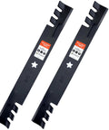 Craftsman 42 Inch Mower Mulching Blades Replacement For LT1000 LT2000 T110 42 Deck Zero Turn Riding Mower With Five Point Star Mounting Pattern 532138971 138498