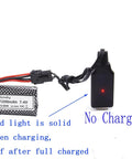 2 Pack 7.4V 1200mAh LiIon Rechargeable Battery With SM5P Plug And USB Cable For TX123 RC Boat R208 Replacement
