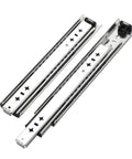 53mm Heavy Duty Drawer Slides With Hidden Bottom Mount For Under Drawer Install, No Exposed Hardware For A Slick Minimalist Cabinet Look, Maximizes Internal Space In Narrow Openings, Push To Open Rebound Mechanism Eliminates Handles, stainless steel
