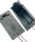 No Sweat Chassis Mount Battery Holder 4 Pack For 3V Dual Cell Projects heavy duty plastic with open cover and wires
