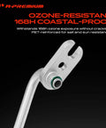 Close-up of an ozone-resistant connection fitting for Heavy Duty AC Discharge Line Hose Assembly for Chevrolet Traverse GMC Acadia.